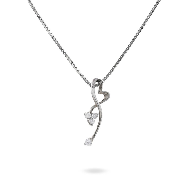 Collier Innocente Argent Blanc Oxyde De Zirconium - Spannringe Damen | OROVIVO