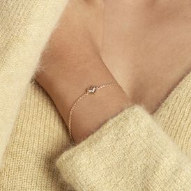Damenarmband Vergoldet Zirkonia Herz - Armbänder Damen | OROVIVO
