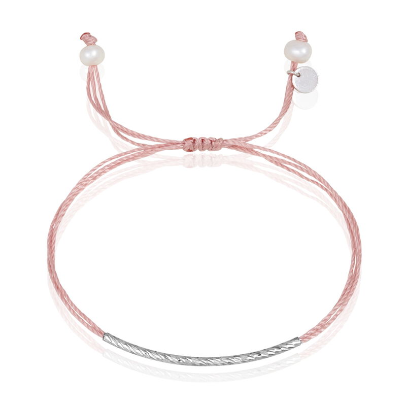 Bracelet Melynda Argent Blanc - Spannringe Damen | OROVIVO
