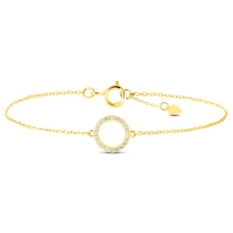 Bracciale Claire Oro Giallo Cubic Zirconia - Spannringe Damen | OROVIVO