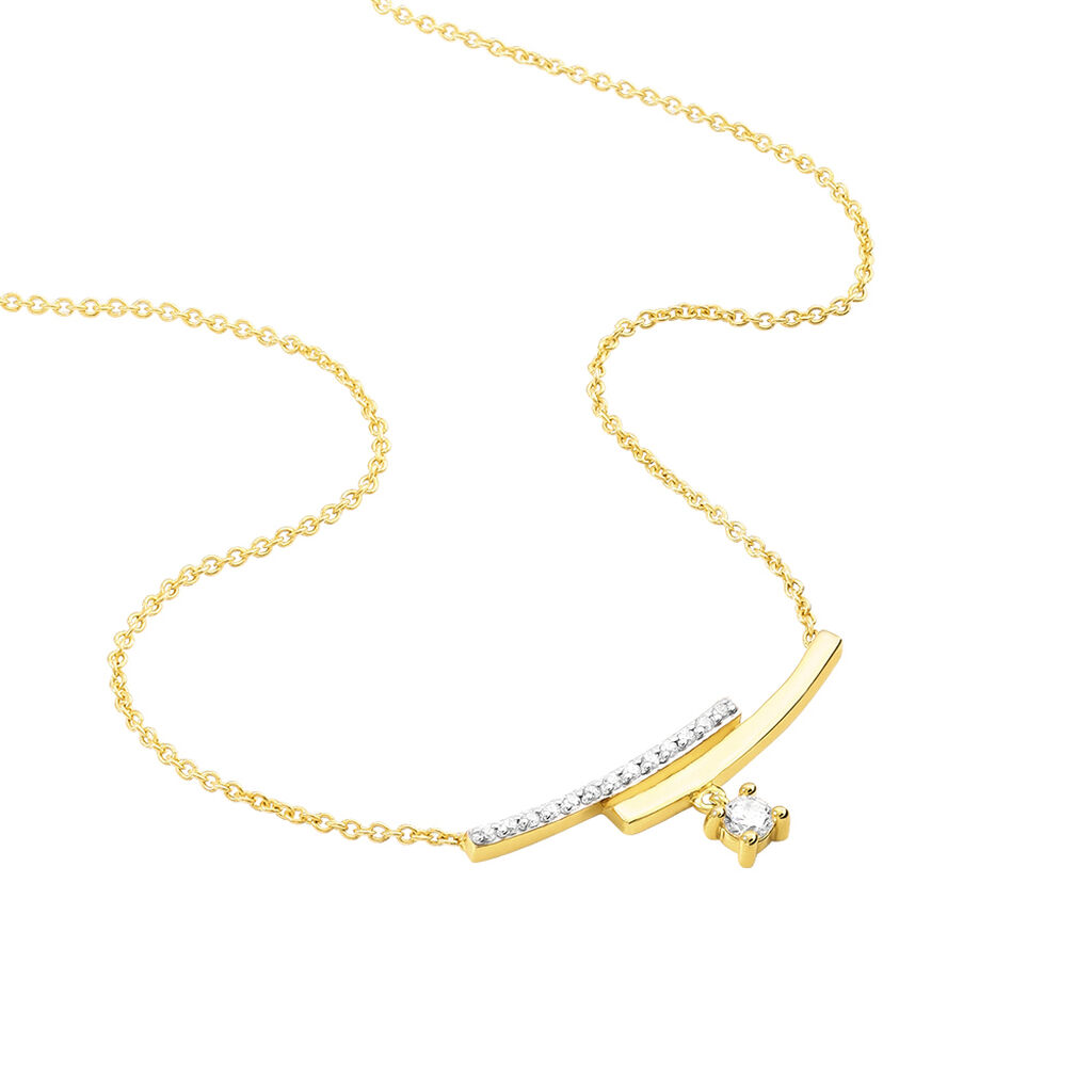 Collier Prisca Or Jaune - Spannringe Damen | OROVIVO