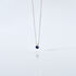 ELISABETH Damen Collier Wei&szlig;gold 585 (14 Karat) Saphir Blau 0,27 ct