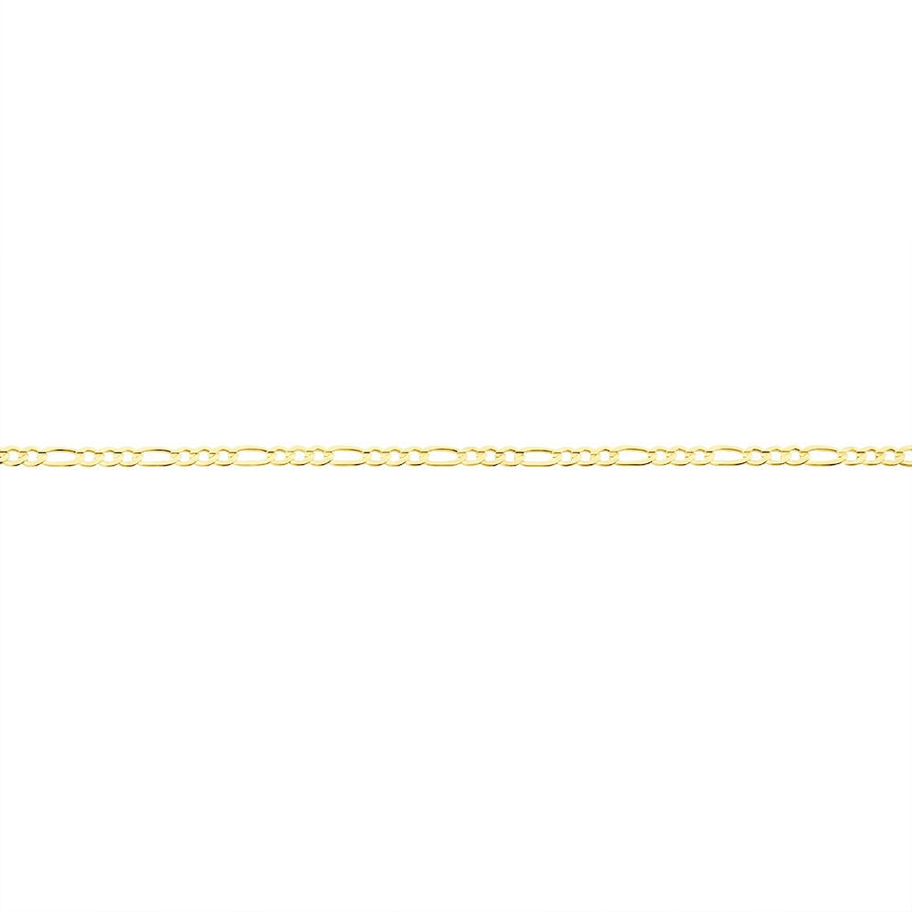 Unisex Figarokette Gold 375  - Halsketten Unisex | OROVIVO