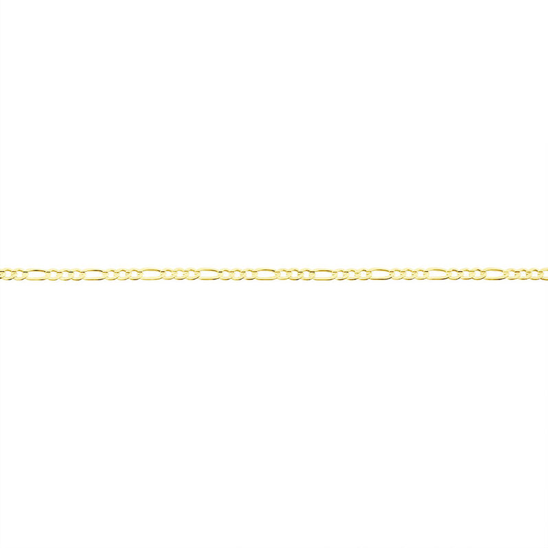 Unisex Figarokette Gold 375  - Halsketten Unisex | OROVIVO