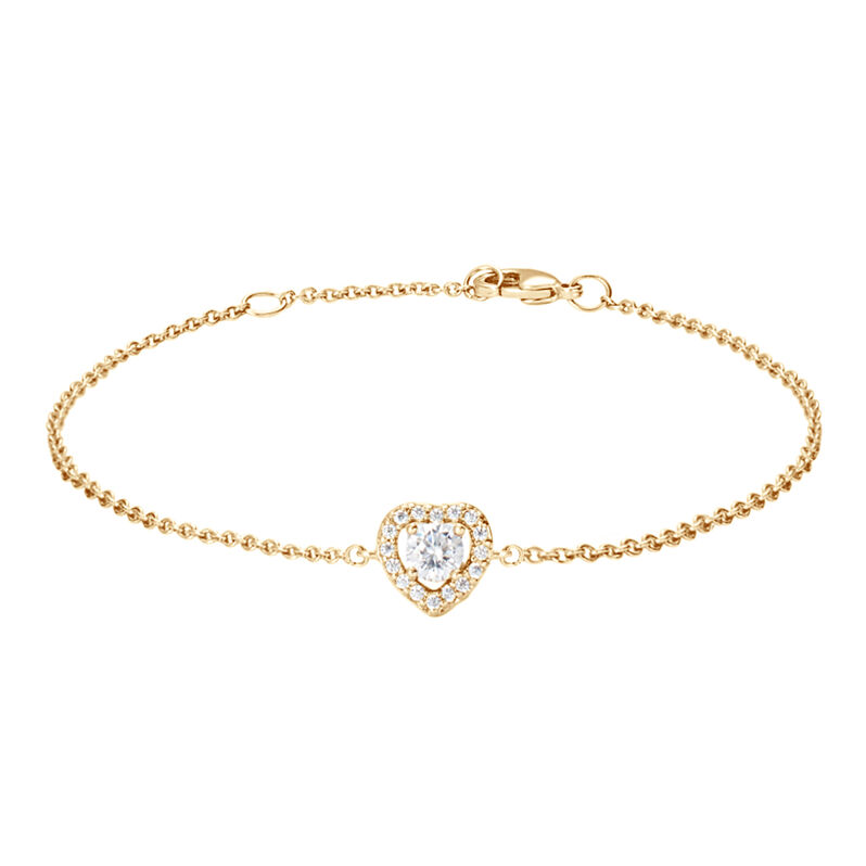 Bracciale Golden Dream Placcato Oro Giallo Cubic Zirconia - Spannringe Damen | OROVIVO