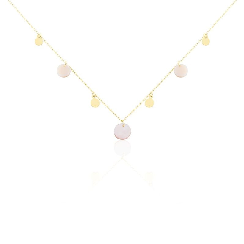Collier Alizya Or Jaune Nacre - Spannringe Damen | OROVIVO