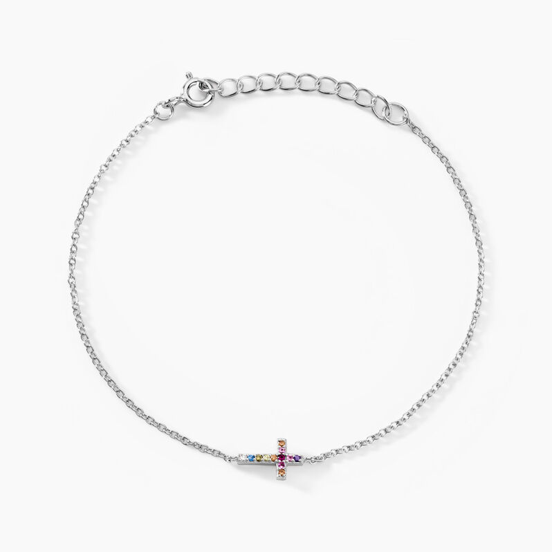 Bracelet Haïvy Argent Weiss Oxyde De Zirconium - Spannringe Damen | OROVIVO