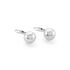 ZAYLA Damen Ohrringe Lang Silber Silber 925 Ball B 23,2 mm