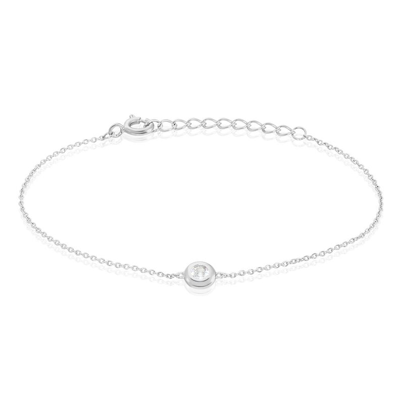 Bracciale Silver Elegance Argento Rodiato Cubic Zirconia - Spannringe Damen | OROVIVO