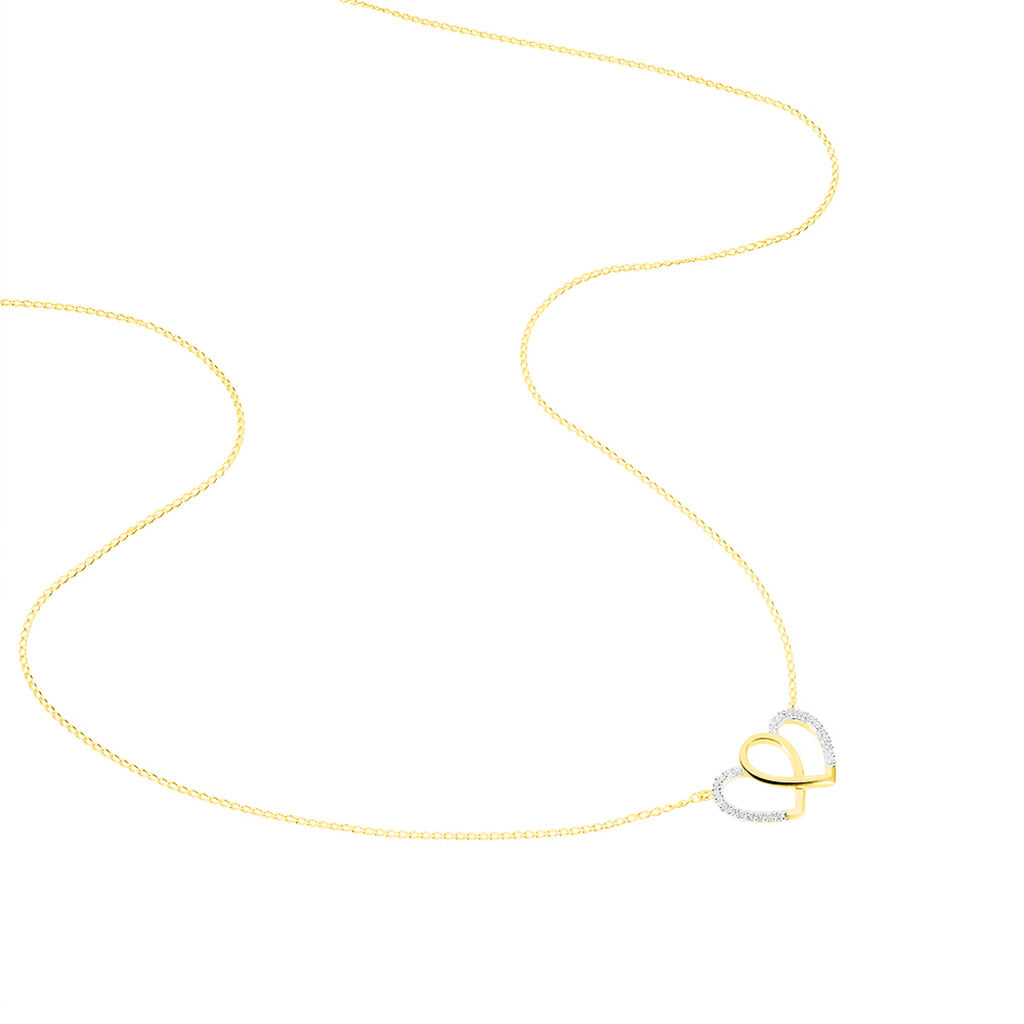 Collier Belina Or Jaune Oxyde De Zirconium - Spannringe Damen | OROVIVO