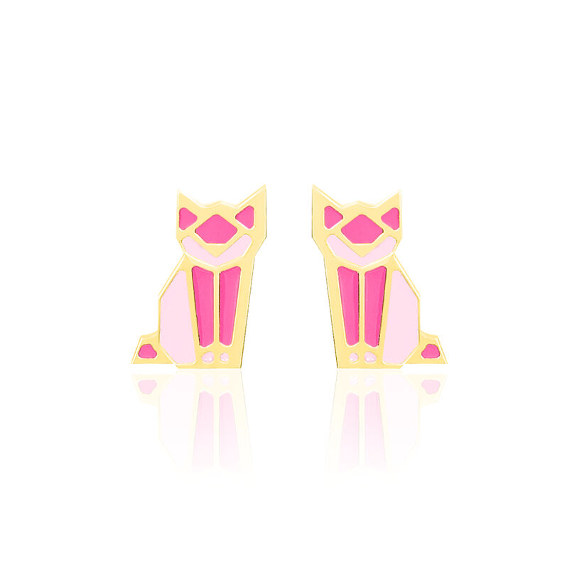 Boucles D'oreilles Orelia Or Jaune - Spannringe Kinder | OROVIVO