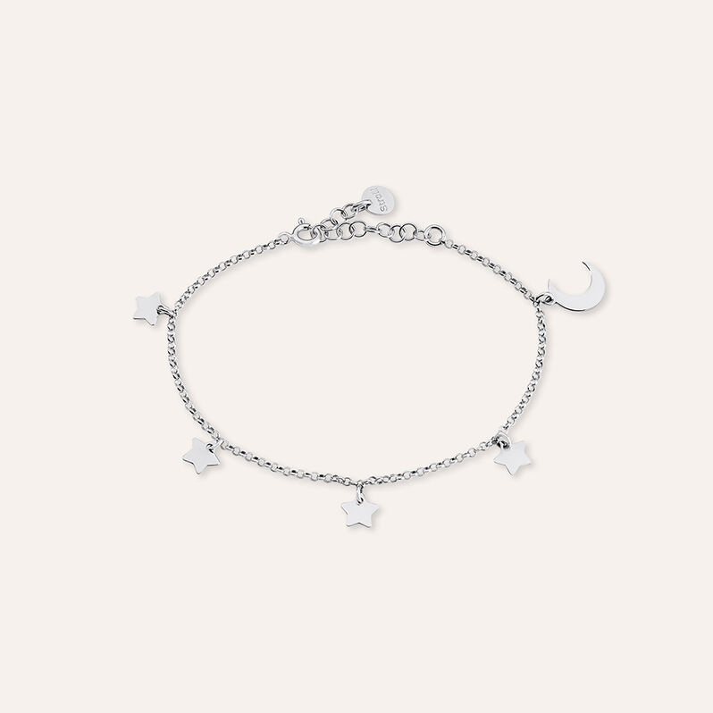 Bracciale Silver Collection Argento Rodiato - Spannringe Damen | OROVIVO