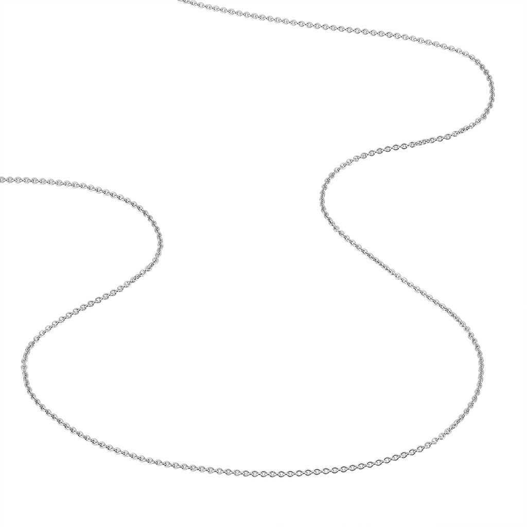 ANKER S RUND 1 Damen Kette Silber 925 Kreis B 1,1 mm