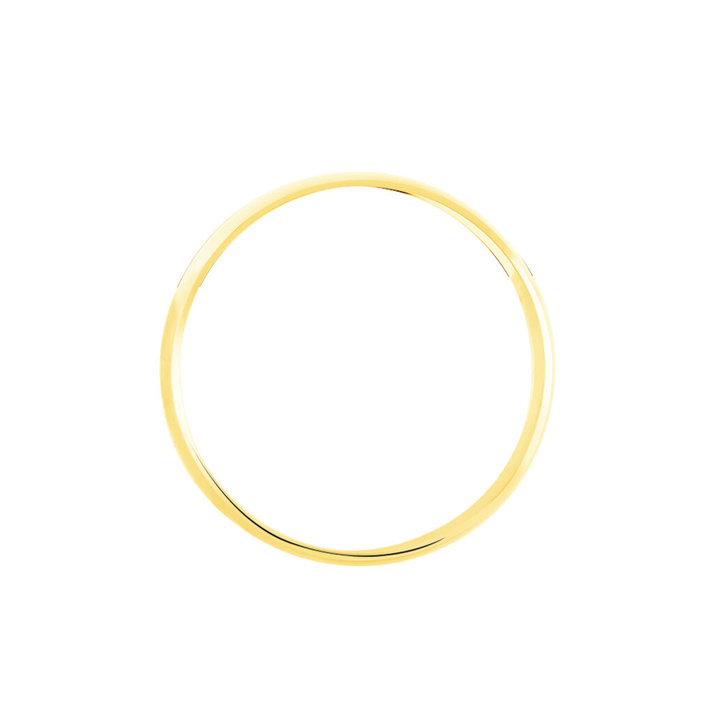 Alliance Demi Jonc Classique Or Jaune - Spannringe Familie | OROVIVO