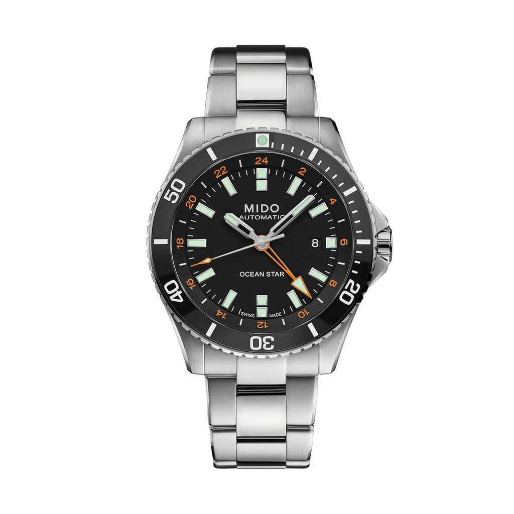 Mido Herrenuhr Ocean Star GMT M0266291105101 - Armbanduhren Herren | OROVIVO