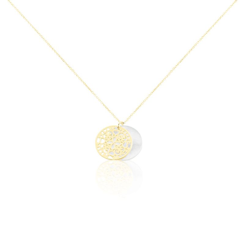 Collier Rosalya Or Jaune Nacre - Spannringe Damen | OROVIVO