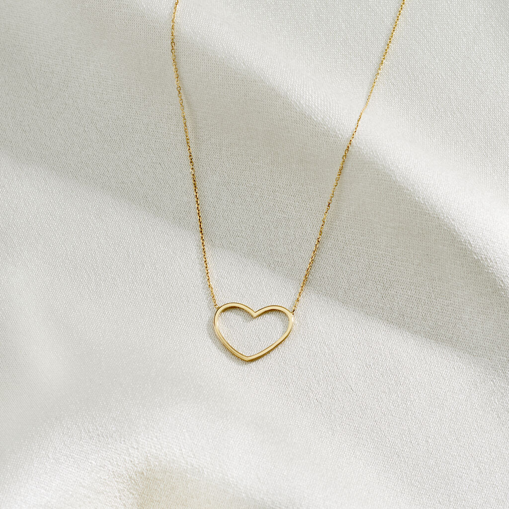 Halskette Gold 375 Herz