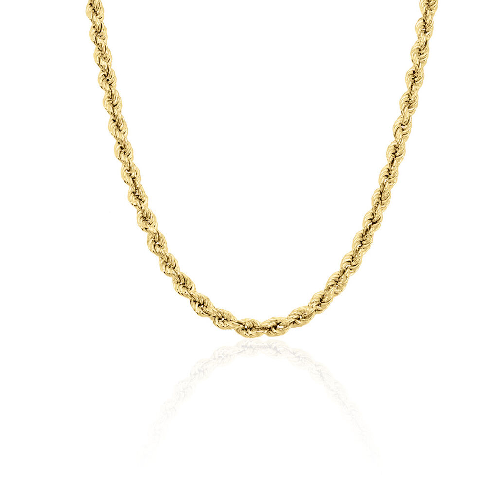 KOLETTE Damen Collier Silber vergoldet 925 B 3,8 mm - Halsketten Damen | OROVIVO