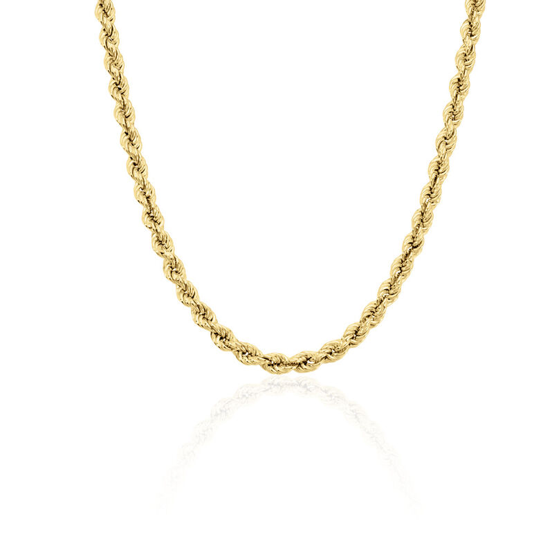 KOLETTE Damen Collier Silber vergoldet 925 B 3,8 mm - Halsketten Damen | OROVIVO