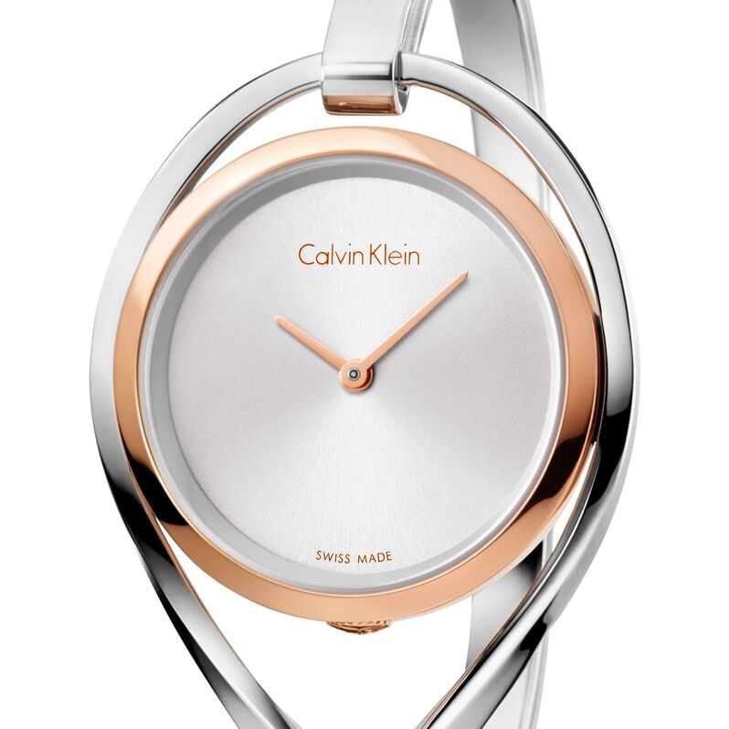 Orologio Donna Calvin Klein Light quadrante argento K6L2MB16-SA20 - Spannringe Damen | OROVIVO