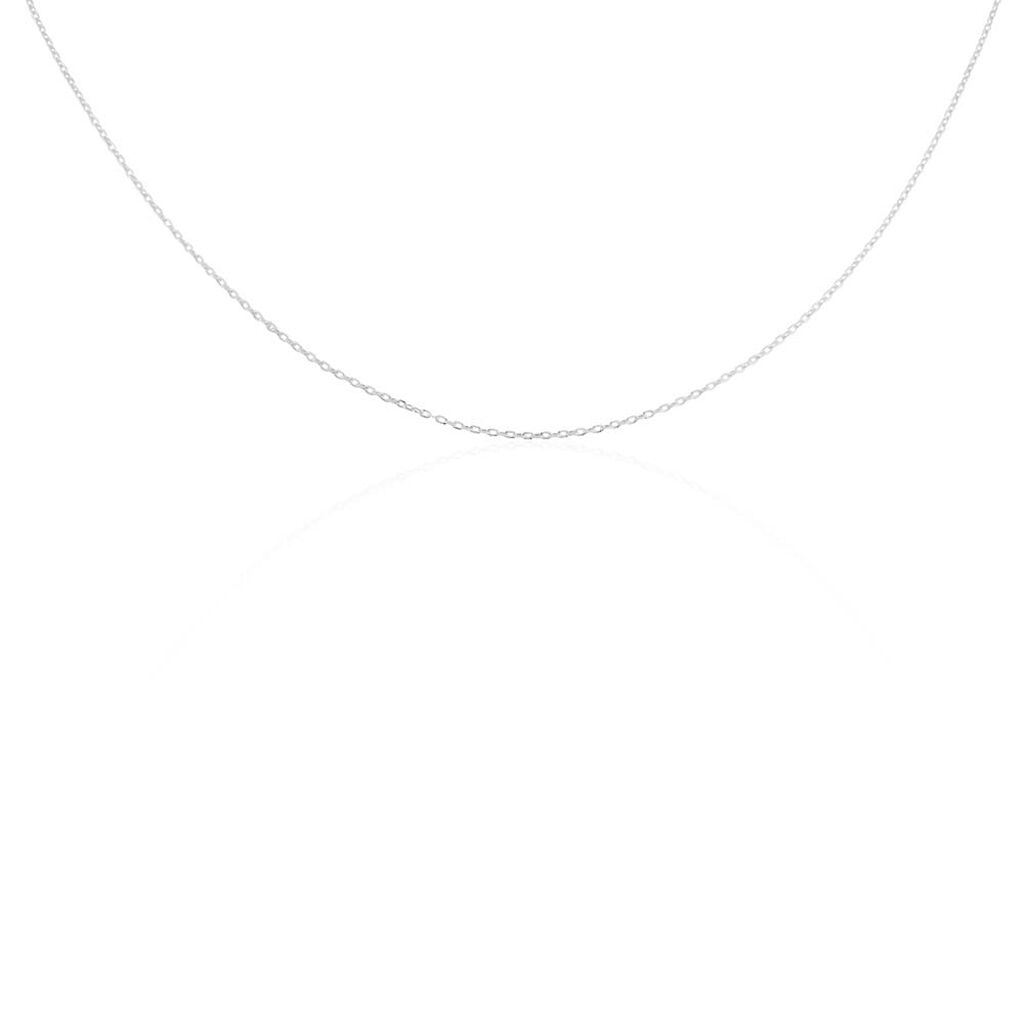 ANKER DIA. 2 Damen Kette Weißgold 375 (9 Karat) B 1,1 mm - Halsketten Damen | OROVIVO