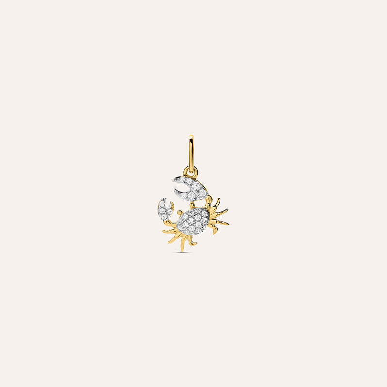 Pendente Poème Oro Giallo Cubic Zirconia - Spannringe Damen | OROVIVO