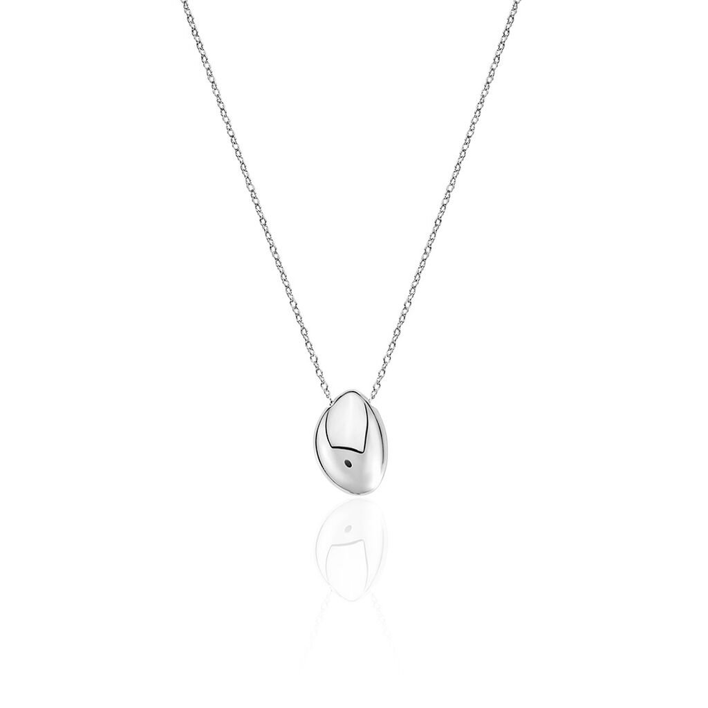 ELANI Damen Collier Silber 925 Oval