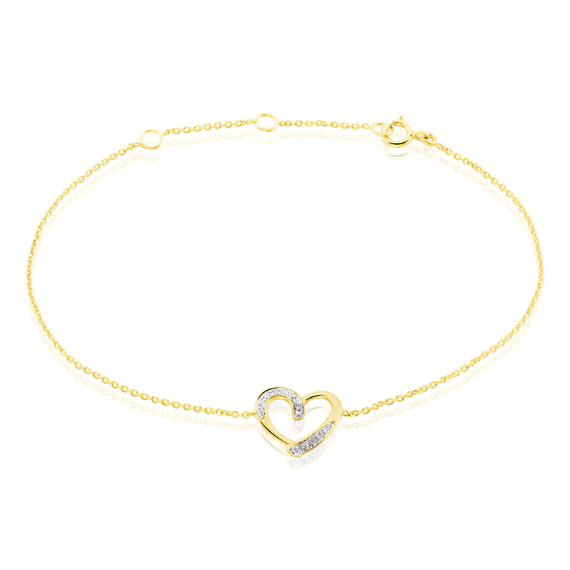 Bracelet Or Jaune Ignaz Diamants - Spannringe Damen | OROVIVO