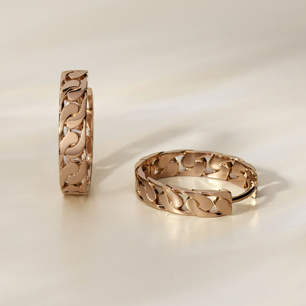 LIANA Damen Creolen Vergoldet