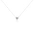 Herz TI AMO Damen Collier Wei&szlig;gold 375 (9 Karat) Diamant Wei&szlig; 0,12 ct B 0,7 mm