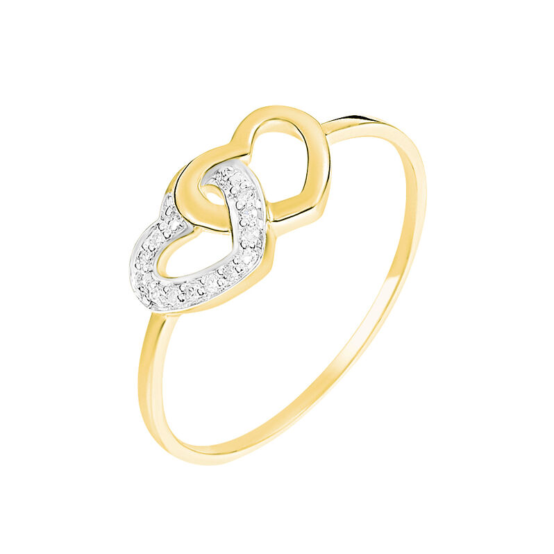 Bague Wydad Or Jaune Diamant - Spannringe Damen | OROVIVO