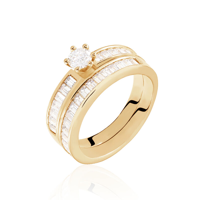 Bague Plaque Or - Spannringe Damen | OROVIVO