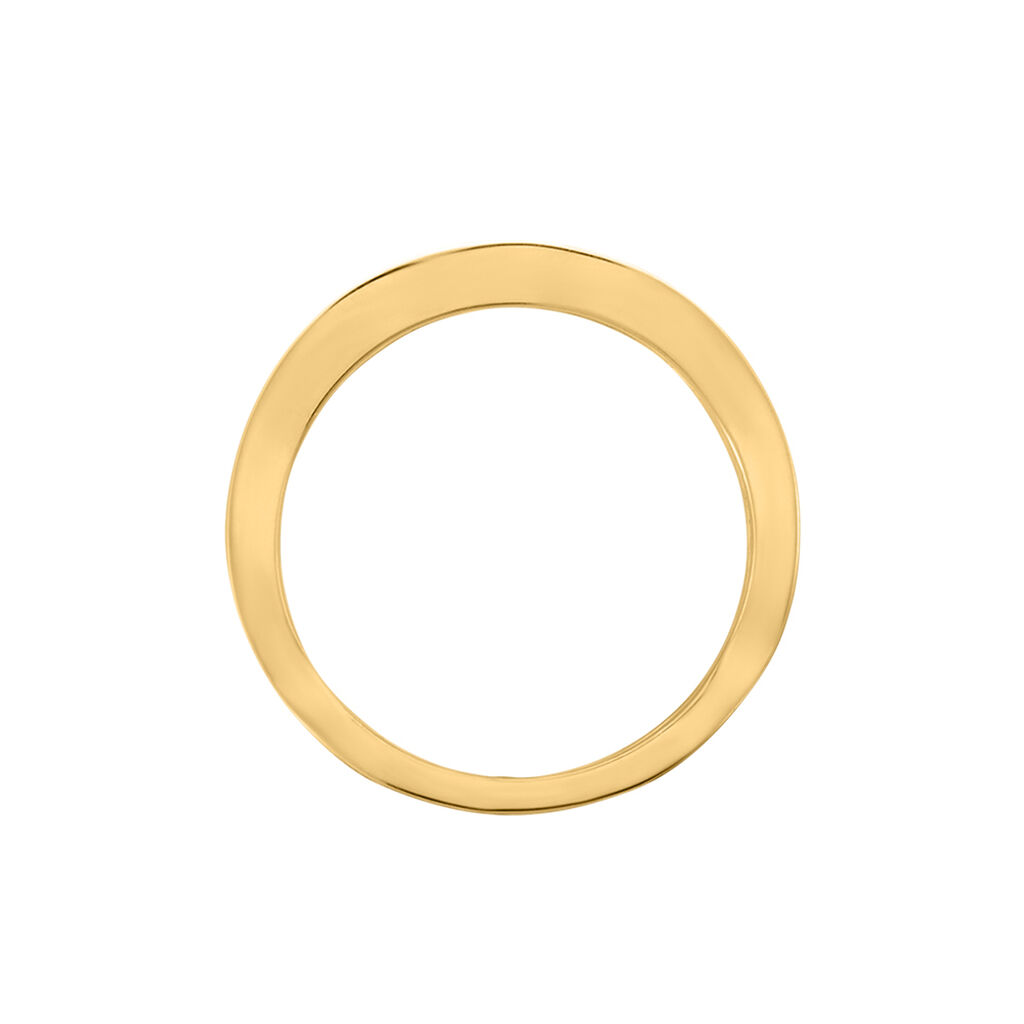 Damen Ring Messing Gelb Semira    - Ringe Damen | OROVIVO