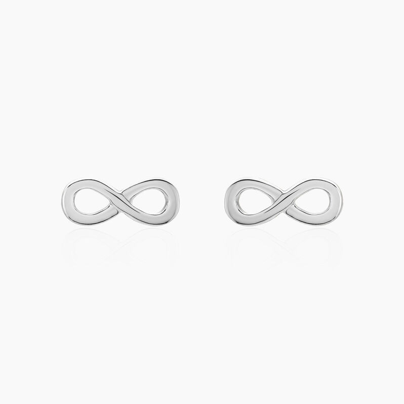 Boucles D'oreilles Puces Kamy Argent Weiss - Spannringe Damen | OROVIVO
