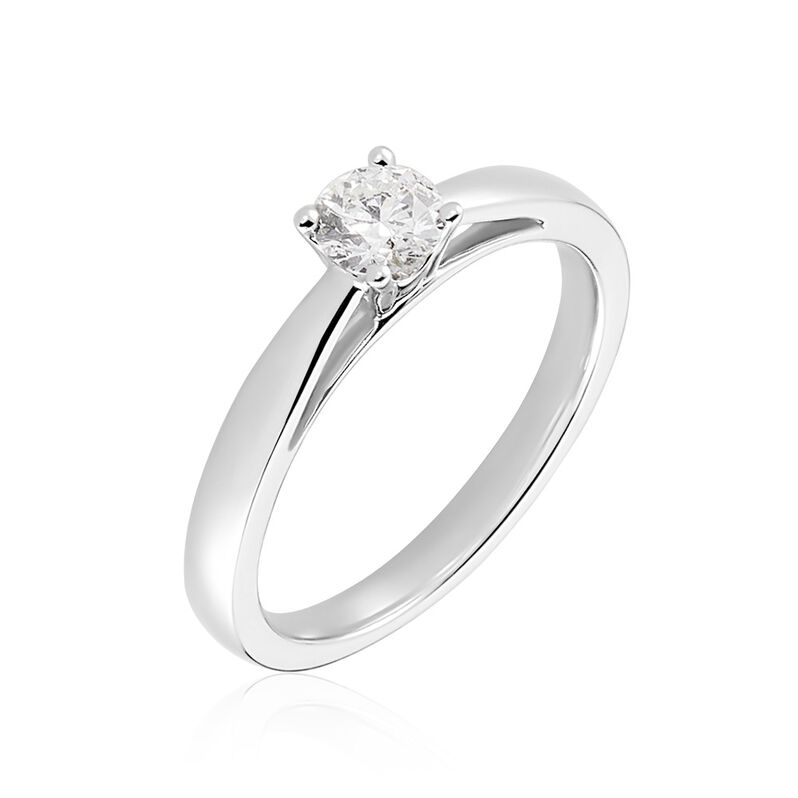 Bague Celina Or Weiss Diamant - Spannringe Damen | OROVIVO