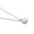 Monopoli Damen Collier Weißgold 750 (18 Karat) Diamant Weiß 0,52 ct