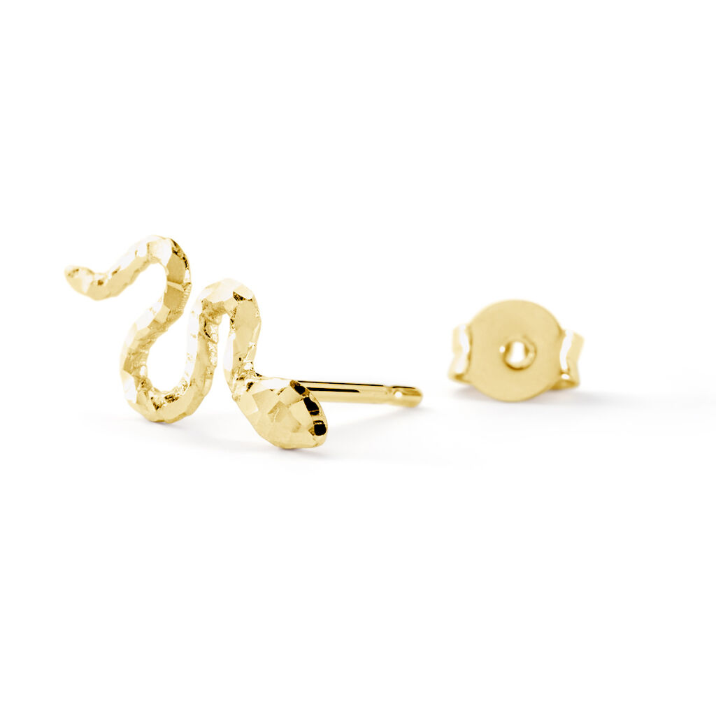 Damen Ohrstecker Gold 375 Tiere Serpent Twist - Ohrstecker Damen | OROVIVO