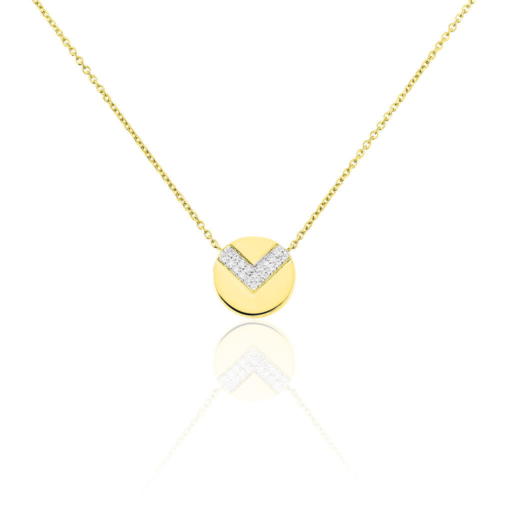 Collier Ruby Or Jaune Diamant - Spannringe Damen | OROVIVO