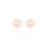 ROSITA LOTUS Damen Ohrstecker Silber rosevergoldet 925 Lotusblume