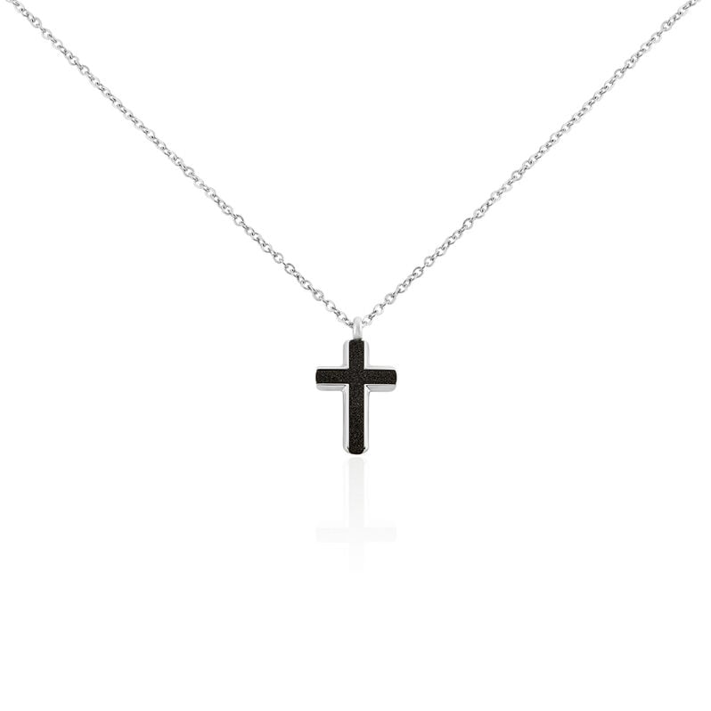 MOLETEE Herren Collier Edelstahl Religiöses Kreuz - Halsketten Herren | OROVIVO