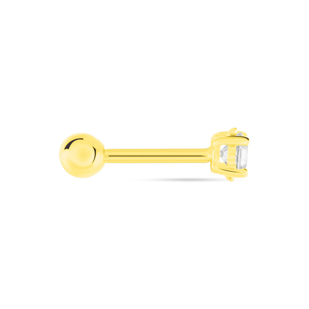 Piercing D'oreilles Or Jaune Joanina Oxyde