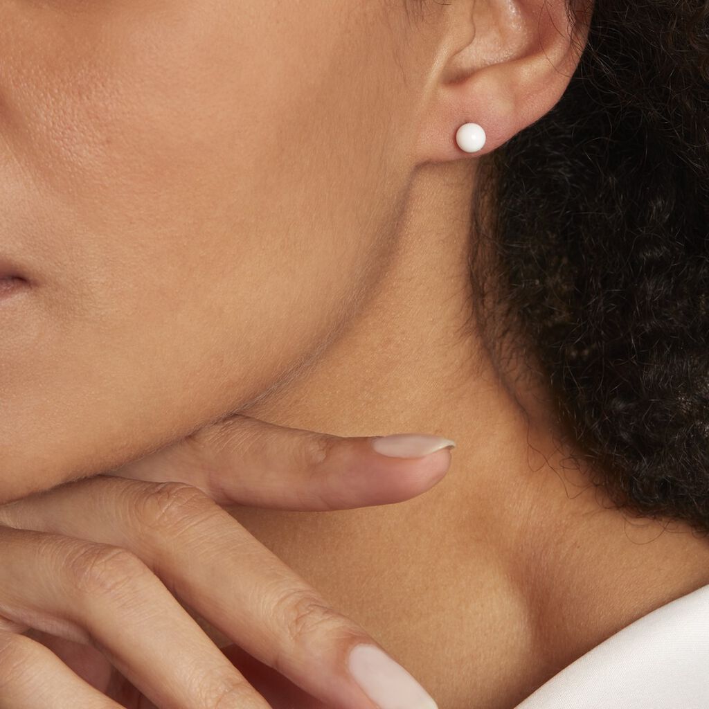 Boucles D'oreilles Argent  - Spannringe Damen | OROVIVO
