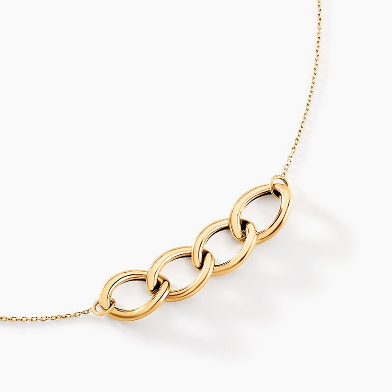 Collier Blaze Or Jaune - Spannringe Damen | OROVIVO