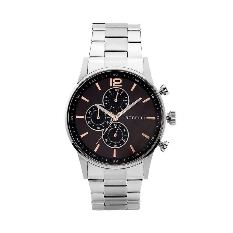 Borelli Herrenuhr Chicago Quarz Chronograph - Armbanduhren Herren | OROVIVO