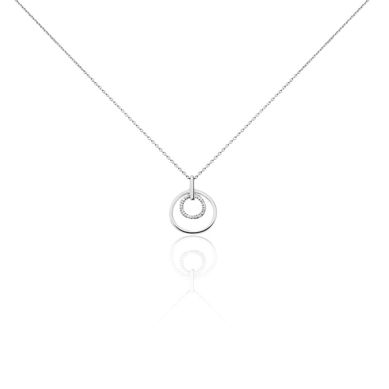 Collier Ignaza Or Weiss Diamant - Spannringe Damen | OROVIVO