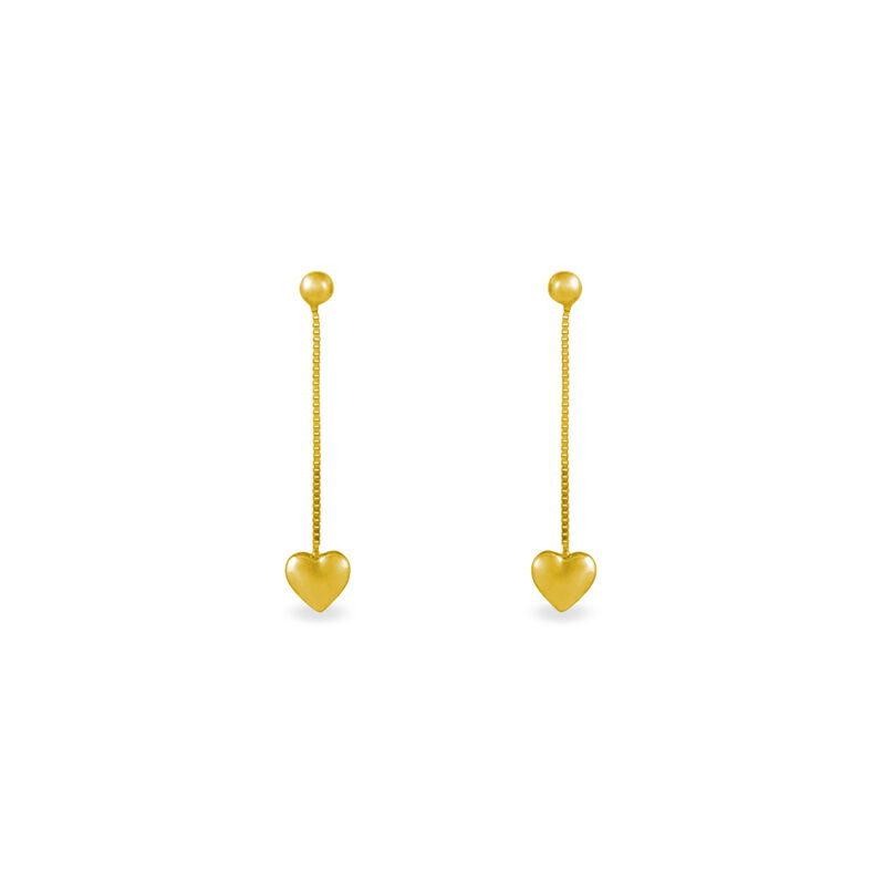 Boucles D'oreilles Pendantes Marie-emilienne Or Jaune - Spannringe Damen | OROVIVO