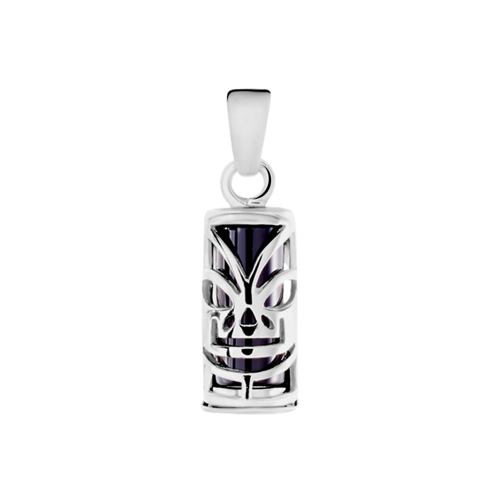 Pendentif Argent Et Onyx  - Spannringe Damen | OROVIVO