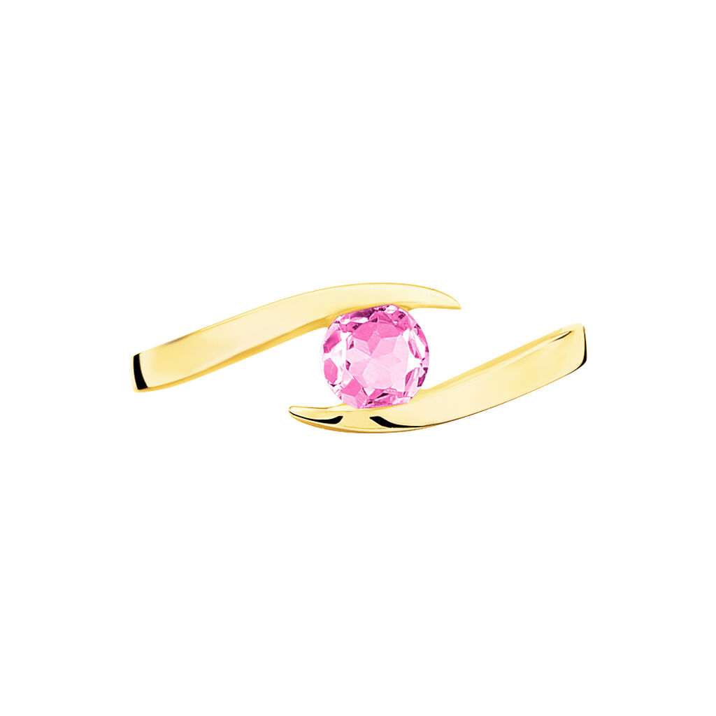 Bague Tiphaine Or Jaune Tourmaline - Spannringe Damen | OROVIVO