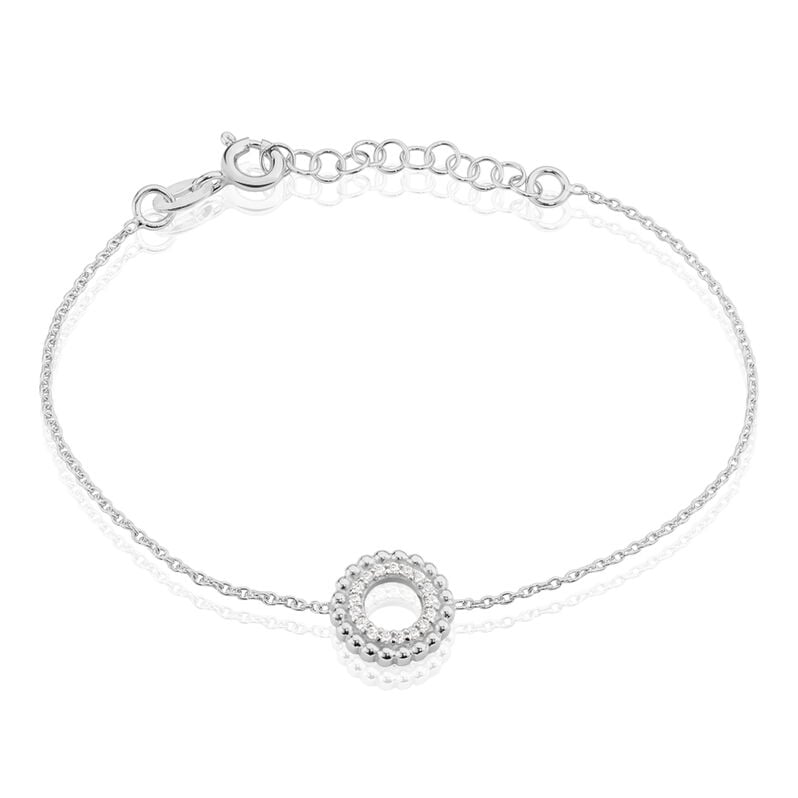 Barcelet Argent Rhodie Florenzia Cercle - Spannringe Damen | OROVIVO