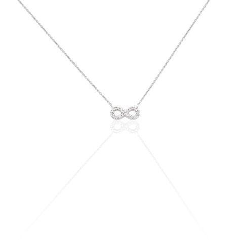 Damen Halskette Silber 925 Zirkonia Inifinity - Halsketten Damen | OROVIVO